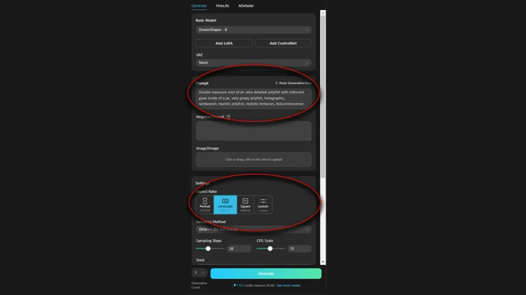 tensorart prompt aspect ratio