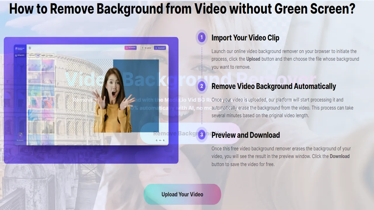 video background remover