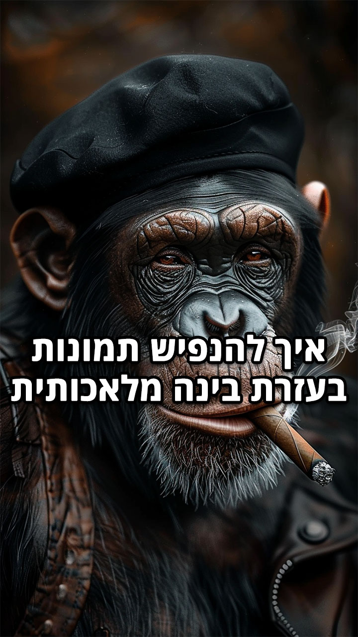 איך להנפיש תמונות בעזרת בינה מלאכותית